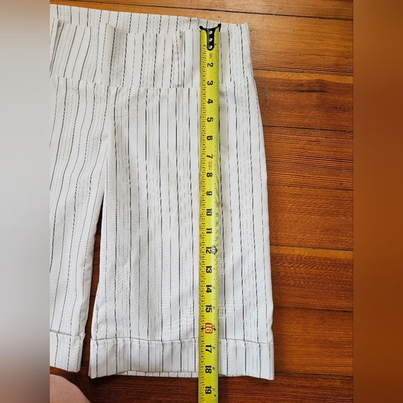 Pin Striped Bermuda Shorts - Picture 2 of 5